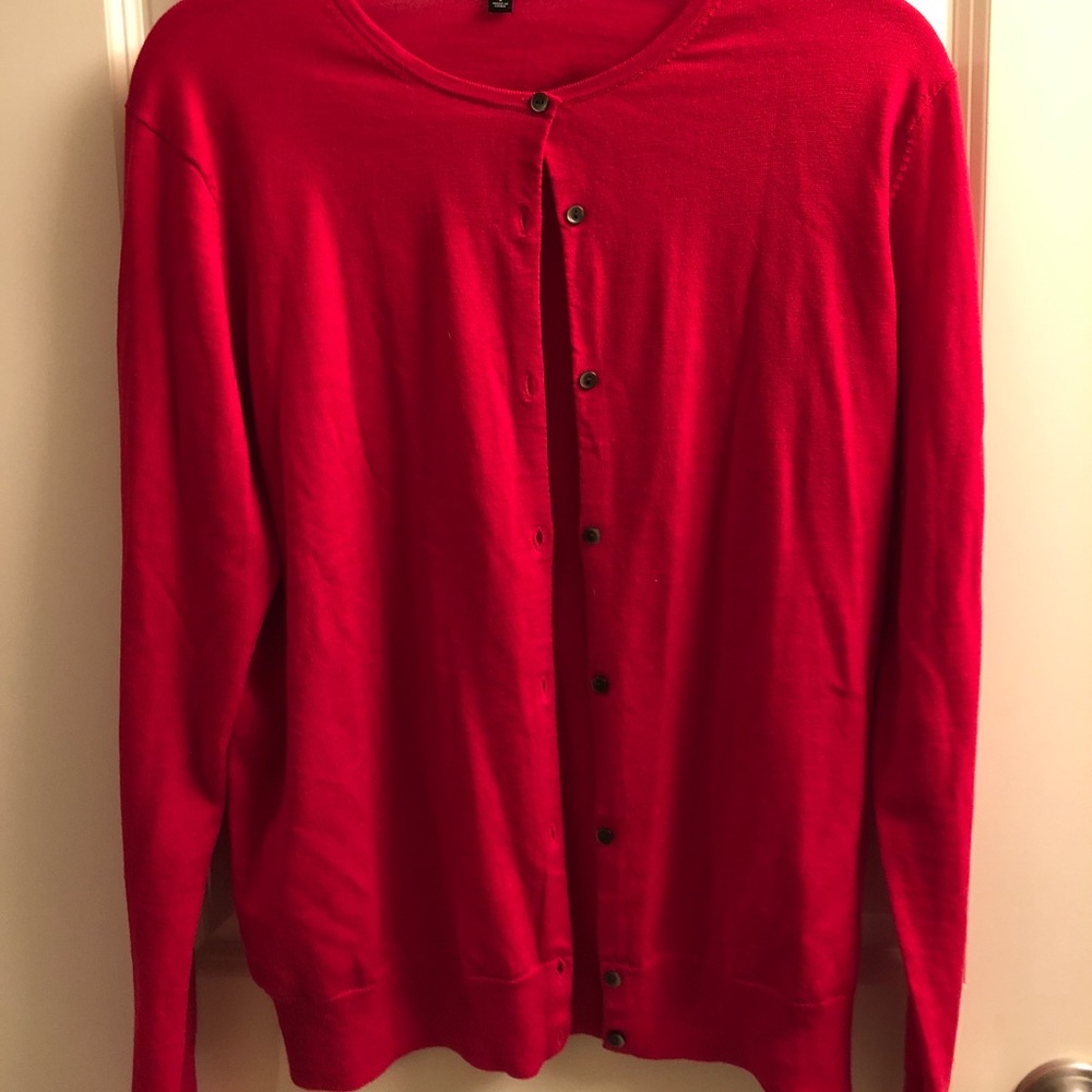 red sweater